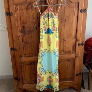 Turkish designer Taka long sundress.